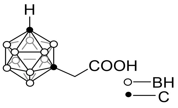 Kwas 1,7-dikarba-kloso-dodekaborano-1-octowy,C4H3B10O2,20644-65-9